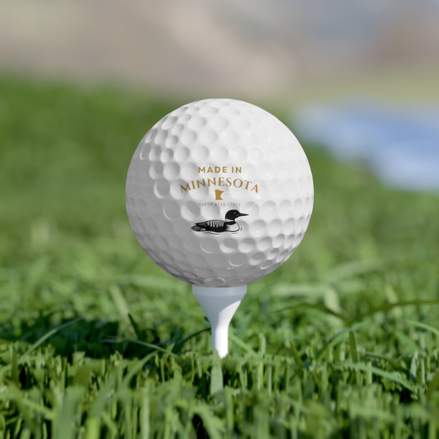 Made in Minnesota Golf Ball Gift Set | 6-Piece Golf Balls
