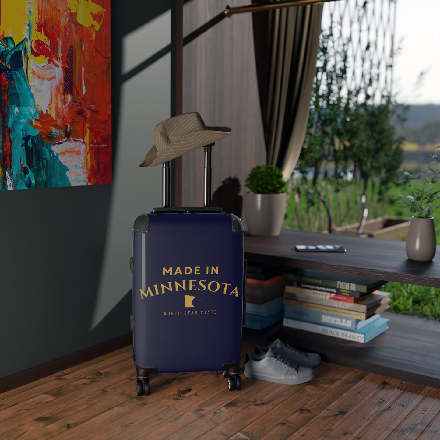 Minnesota in Made North Star State Luggage
