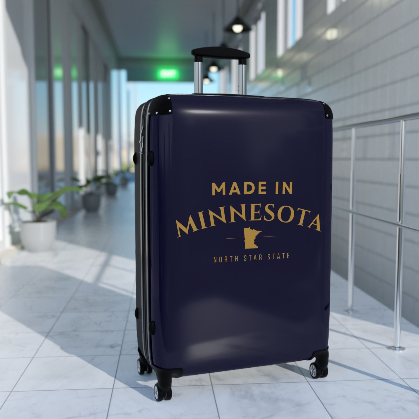 Minnesota in Made North Star State Luggage