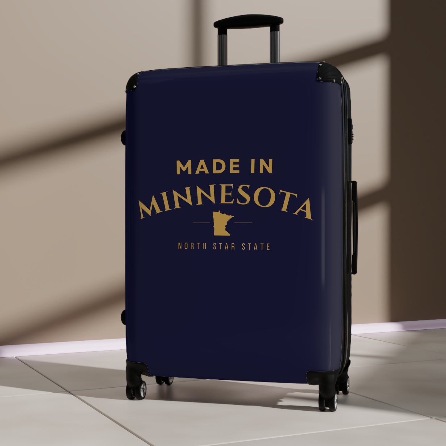 Minnesota in Made North Star State Luggage