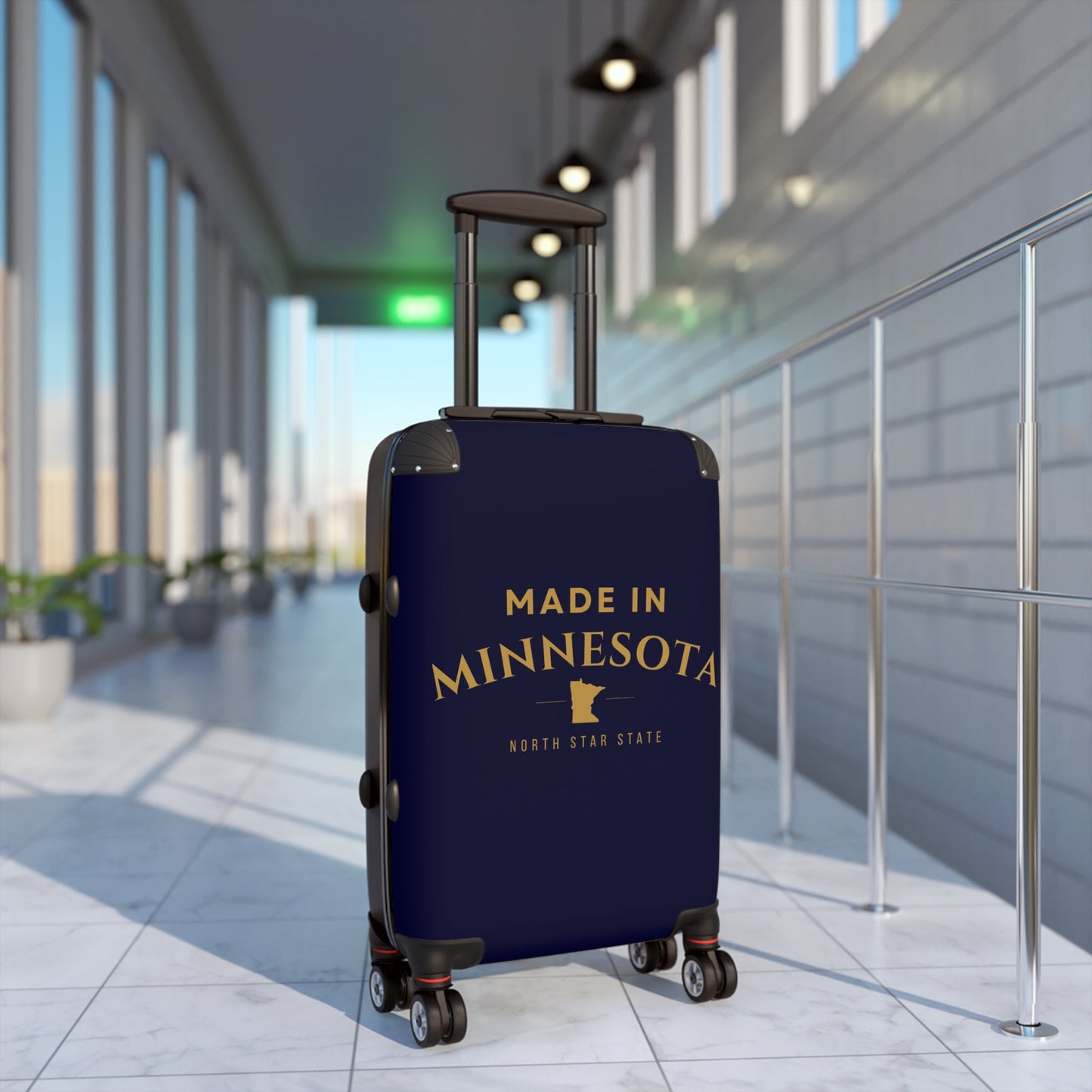 Minnesota in Made North Star State Luggage